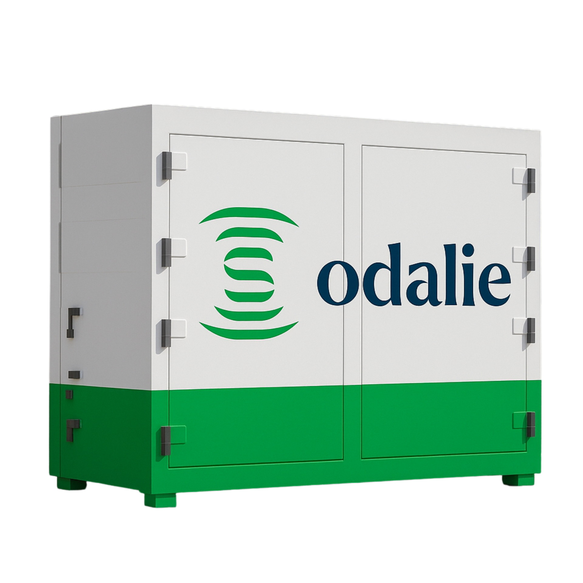 Carpod Blanc et Vert sans fond